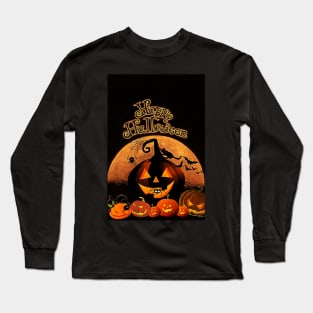 Happy Halloween Pumpkins- Halloween 2019 Long Sleeve T-Shirt